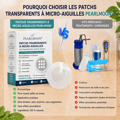 𝐏𝑬𝗔𝙍𝙇𝐌𝑶𝗢𝙉® 𝐏𝐚𝐭𝐜𝐡 𝐌𝐢𝐜𝐫𝐨𝐧𝐞𝐞𝐝𝐥𝐞 & 𝐇𝐲𝐝𝐫𝐨𝐜𝐨𝐥𝐥𝐨ï𝐝𝐞 𝟐-𝐞𝐧-𝟏🍀 | 𝐀𝐢𝐝𝐞 à é𝐥𝐢𝐦𝐢𝐧𝐞𝐫 𝐥'𝐚𝐜𝐧é, 𝐥𝐞𝐬 𝐯𝐞𝐫𝐫𝐮𝐞𝐬 𝐩𝐥𝐚𝐧𝐞𝐬 𝐞𝐭 𝐥𝐞𝐬 𝐚𝐜𝐫𝐨𝐜𝐡𝐨𝐫𝐝𝐨𝐧𝐬 | 𝐀𝐢𝐝𝐞 à 𝐚𝐭𝐭é𝐧𝐮𝐞𝐫 𝐥𝐞𝐬 𝐫𝐢𝐝𝐞𝐬, 𝐥𝐞𝐬 𝐜𝐢𝐜𝐚𝐭𝐫𝐢𝐜𝐞𝐬 𝐞𝐭 𝐥𝐞𝐬 𝐢𝐦𝐩𝐞𝐫𝐟𝐞𝐜𝐭𝐢𝐨𝐧𝐬 | 𝐏𝐚𝐭𝐜𝐡𝐬 𝐢𝐧𝐯𝐢𝐬𝐢𝐛𝐥𝐞𝐬 𝐩𝐨𝐮𝐫 𝐥𝐞 𝐯𝐢𝐬𝐚𝐠𝐞 𝐞𝐭 𝐥𝐞 𝐜𝐨𝐫𝐩𝐬