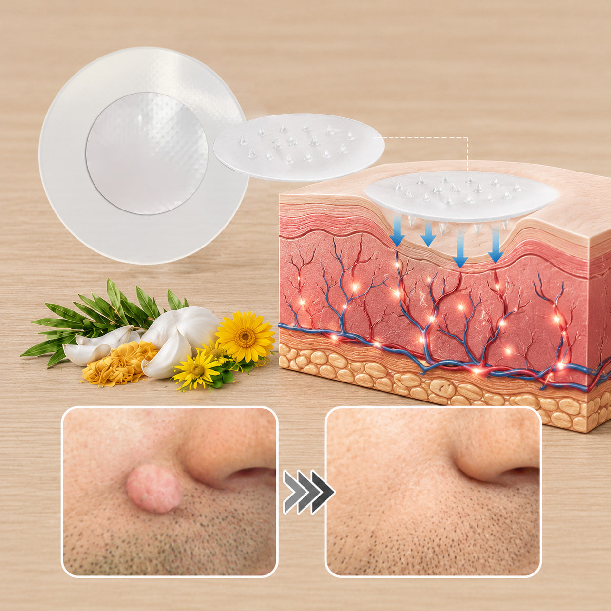 𝐏𝑬𝗔𝙍𝙇𝐌𝑶𝗢𝙉® 𝐏𝐚𝐭𝐜𝐡 𝐌𝐢𝐜𝐫𝐨𝐧𝐞𝐞𝐝𝐥𝐞 & 𝐇𝐲𝐝𝐫𝐨𝐜𝐨𝐥𝐥𝐨ï𝐝𝐞 𝟐-𝐞𝐧-𝟏🍀 | 𝐀𝐢𝐝𝐞 à é𝐥𝐢𝐦𝐢𝐧𝐞𝐫 𝐥'𝐚𝐜𝐧é, 𝐥𝐞𝐬 𝐯𝐞𝐫𝐫𝐮𝐞𝐬 𝐩𝐥𝐚𝐧𝐞𝐬 𝐞𝐭 𝐥𝐞𝐬 𝐚𝐜𝐫𝐨𝐜𝐡𝐨𝐫𝐝𝐨𝐧𝐬 | 𝐀𝐢𝐝𝐞 à 𝐚𝐭𝐭é𝐧𝐮𝐞𝐫 𝐥𝐞𝐬 𝐫𝐢𝐝𝐞𝐬, 𝐥𝐞𝐬 𝐜𝐢𝐜𝐚𝐭𝐫𝐢𝐜𝐞𝐬 𝐞𝐭 𝐥𝐞𝐬 𝐢𝐦𝐩𝐞𝐫𝐟𝐞𝐜𝐭𝐢𝐨𝐧𝐬 | 𝐏𝐚𝐭𝐜𝐡𝐬 𝐢𝐧𝐯𝐢𝐬𝐢𝐛𝐥𝐞𝐬 𝐩𝐨𝐮𝐫 𝐥𝐞 𝐯𝐢𝐬𝐚𝐠𝐞 𝐞𝐭 𝐥𝐞 𝐜𝐨𝐫𝐩𝐬
